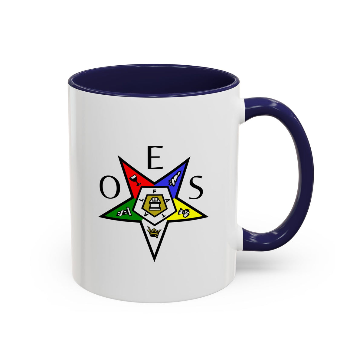 Accent Coffee Mug (11, 15oz) - Bricks Masons