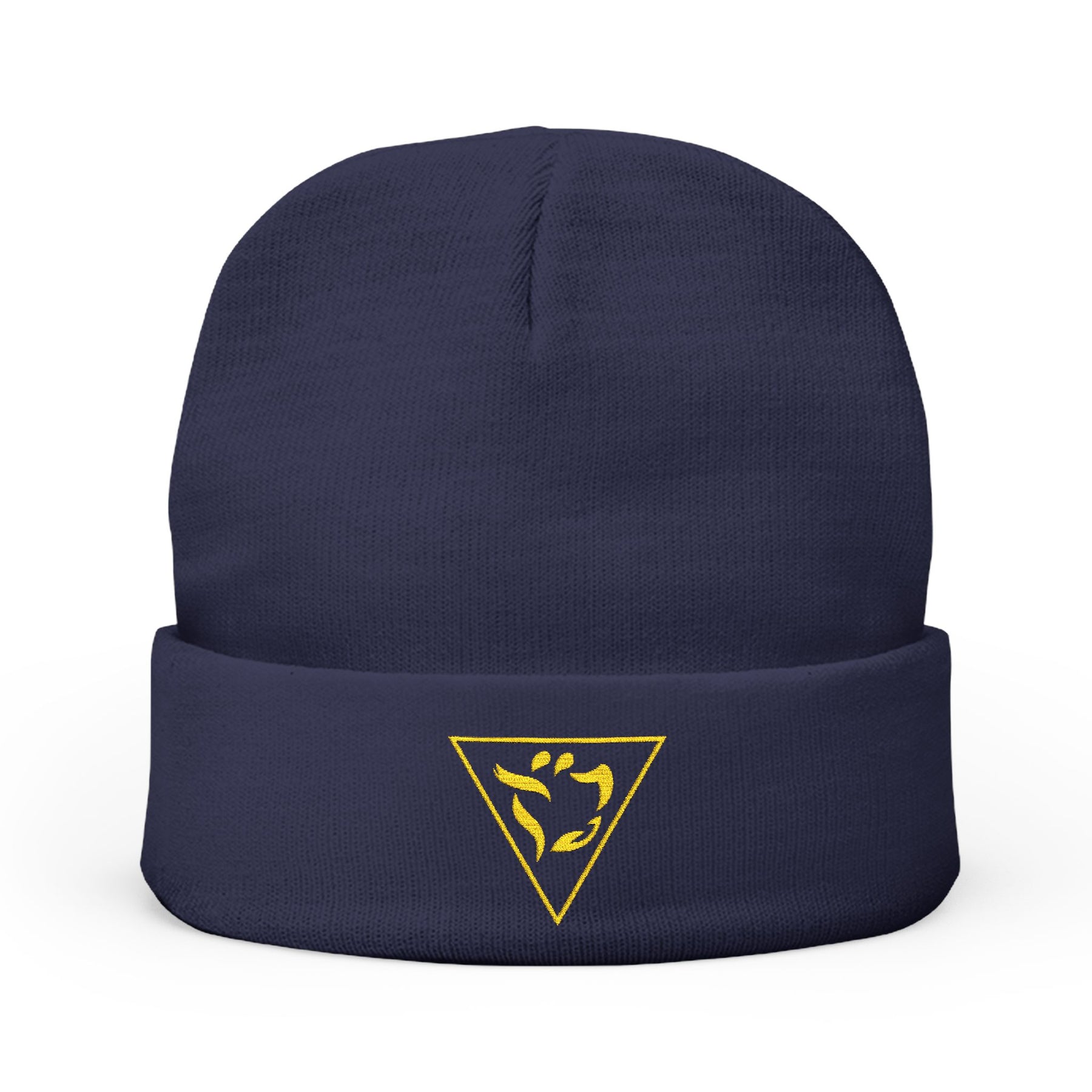 Grand Tiler of Solomon Beanie - Knit Embroidery Various Colors - Bricks Masons