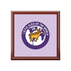 Elks of The World Jewelry Box - Elk Emblem Design