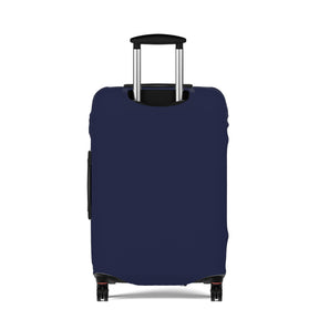 Master Mason Blue Lodge Luggage Cover - S&C G Altar Pillars & Eye On Checkered Floor