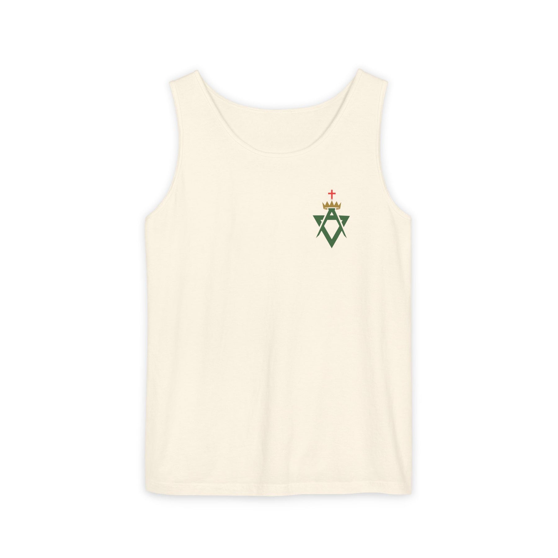 Allied Masonic Degrees Tank Top - Garment-Dyed 100% Cotton - Bricks Masons