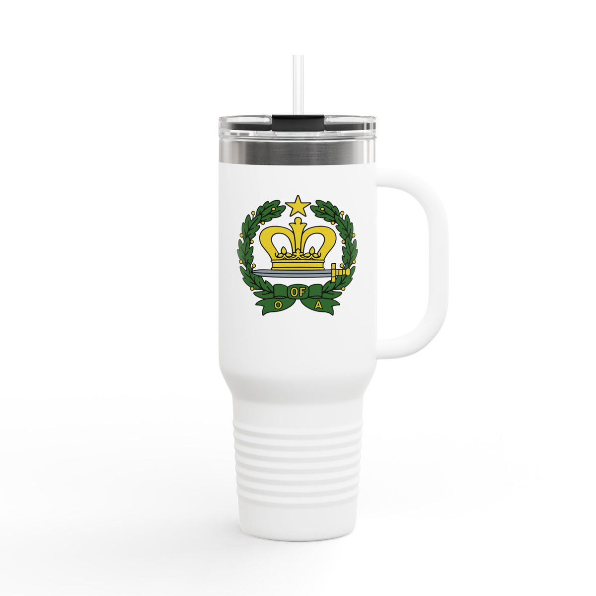 Order of the Amaranth Ringneck Tumbler - 40oz Stainless Steel & Insulated - Bricks Masons