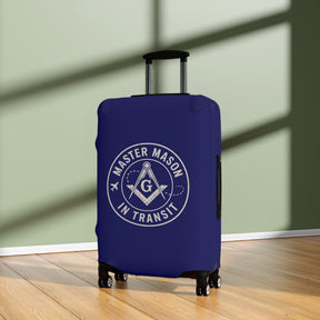 Master Mason Blue Lodge Luggage Cover - Master Mason in Transit S&C G Emblem