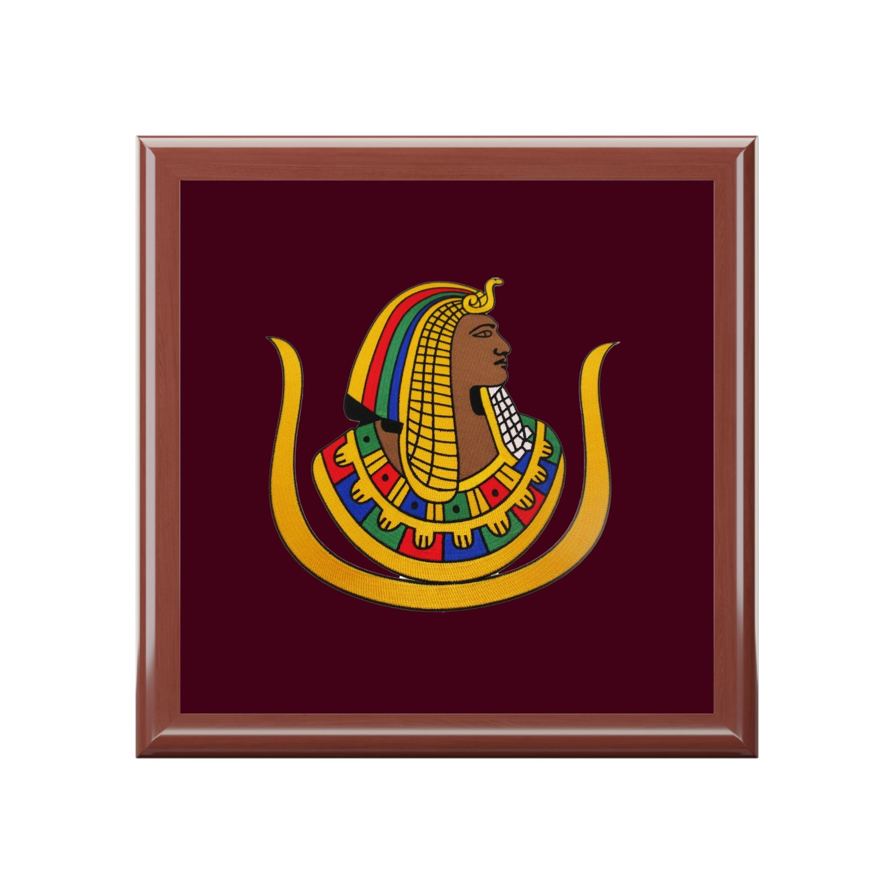 DOI Jewelry Box - Classic Goddess Emblem Design
