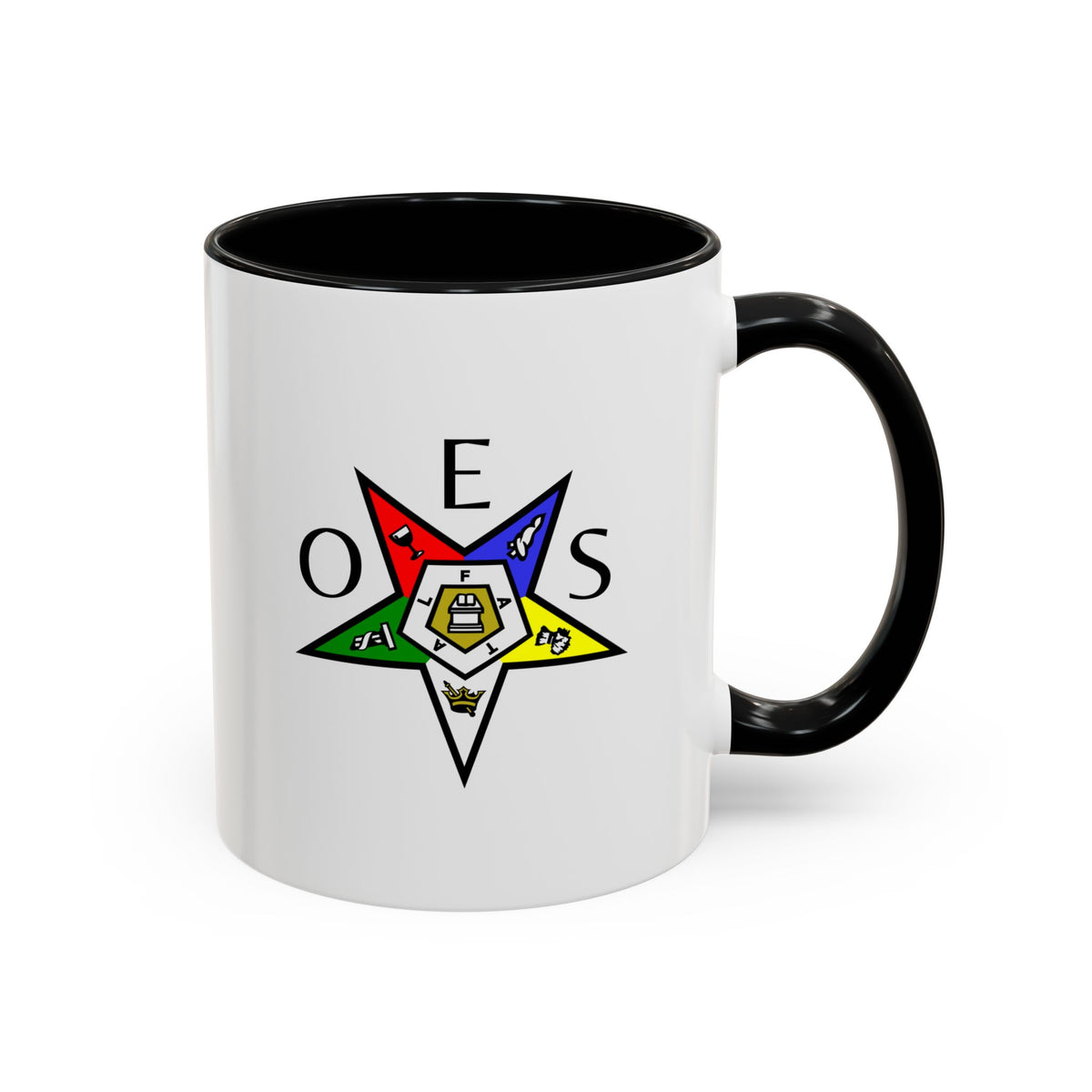 Accent Coffee Mug (11, 15oz) - Bricks Masons