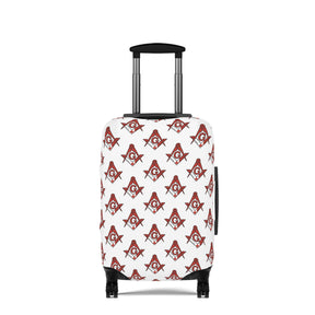 Master Mason Blue Lodge Canada Jurisdiction Luggage Cover - S&C G Leaf Print