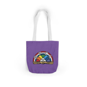 International Order of The Rainbow For Girls Tote Bag - Colorful Polyester - Bricks Masons