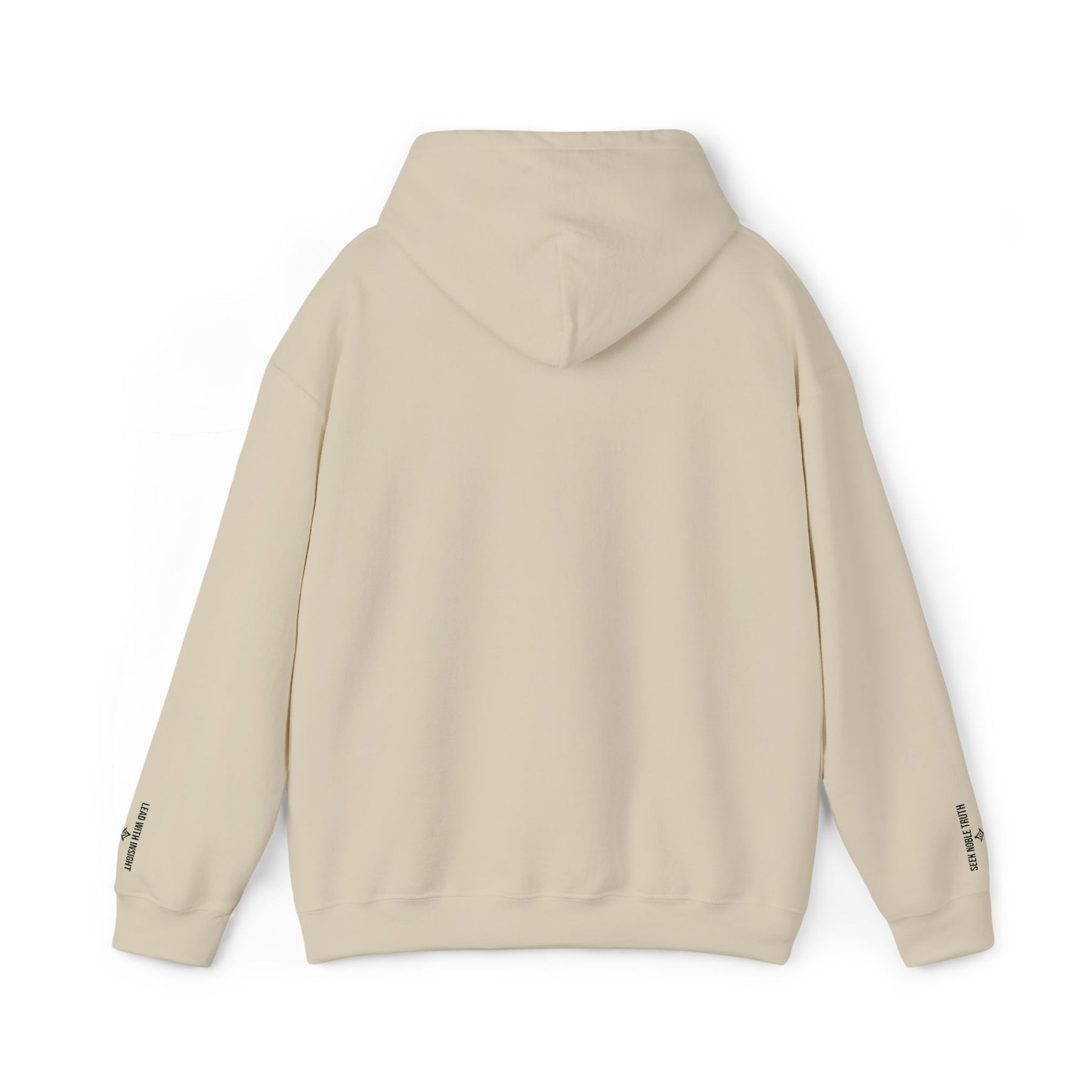 Master Mason Blue Lodge Hoodie - Wisdom Front & Sleeves Embroidery - Bricks Masons