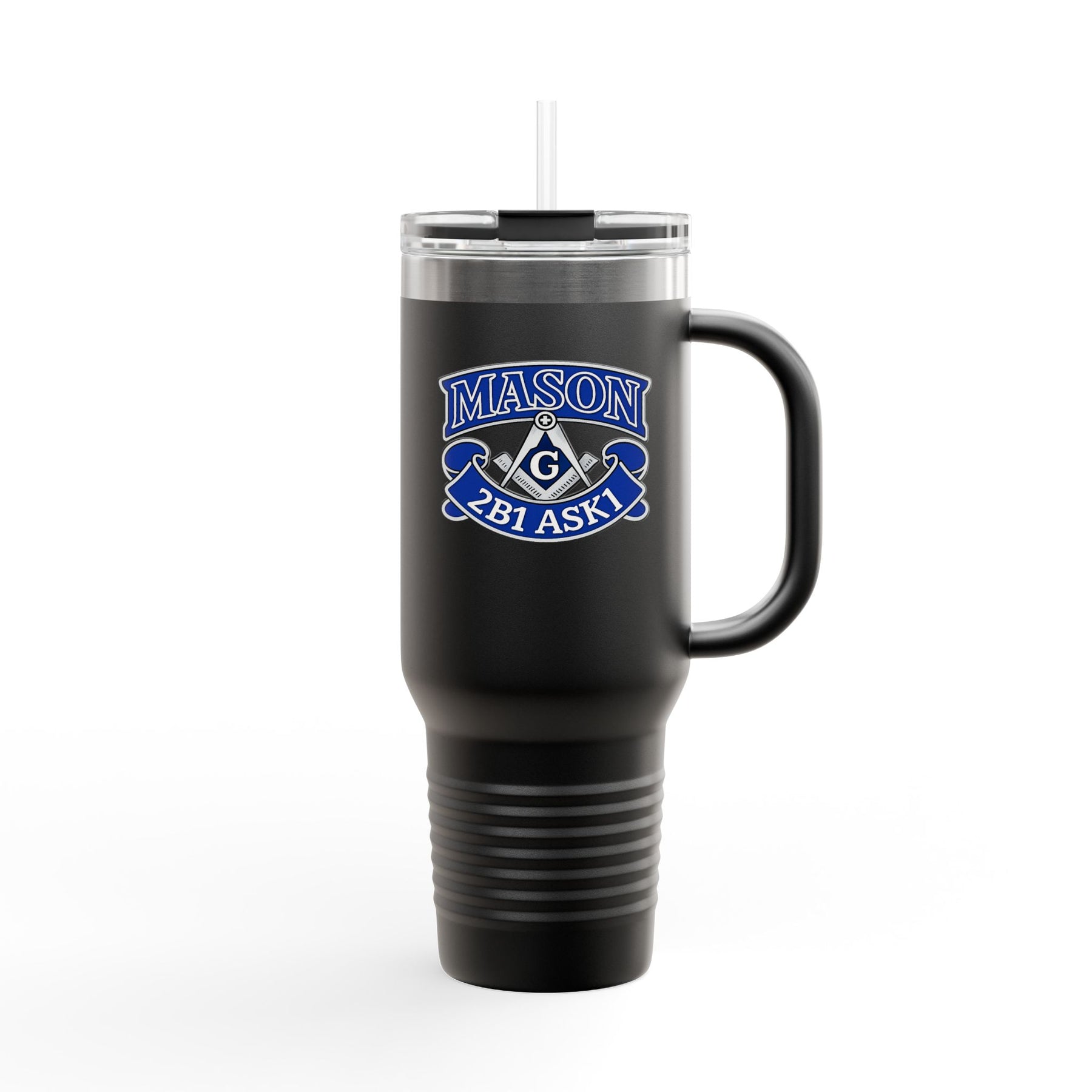 Master Mason Blue Lodge Ringneck Tumbler - 2B1 ASK1 with Square & Compass G