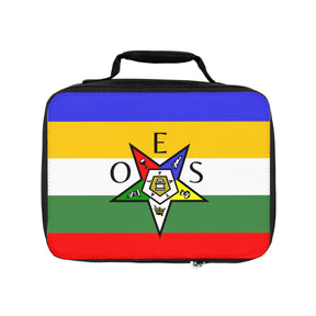OES Lunch Bag - Fully Insulated With Colorful Star - Bricks Masons
