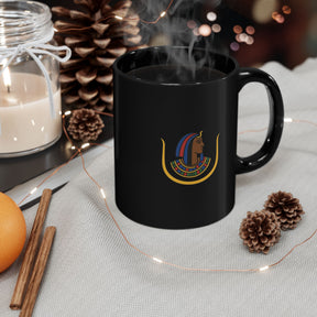 11oz Black Mug - Bricks Masons