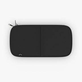 LOCOP Passport Wallet -  Purple With Shoulder & Wrist Strap - Bricks Masons