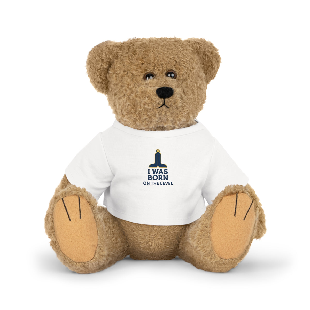 Master Mason Blue Lodge Teddy Bear - I Was Born On the Level 4 Plushies - Bricks Masons