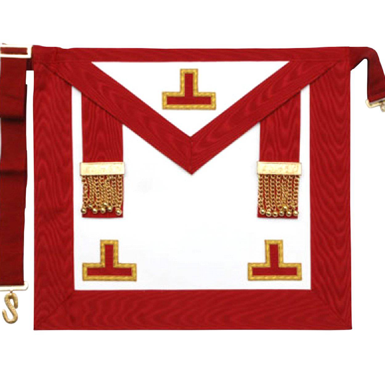 Masonic Scottish Rite Apron hot - ASSR - Master Mason - Square Compass MB Flaming Star