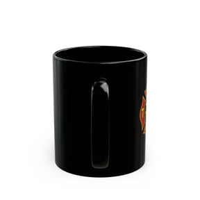 11oz Black Mug - Bricks Masons