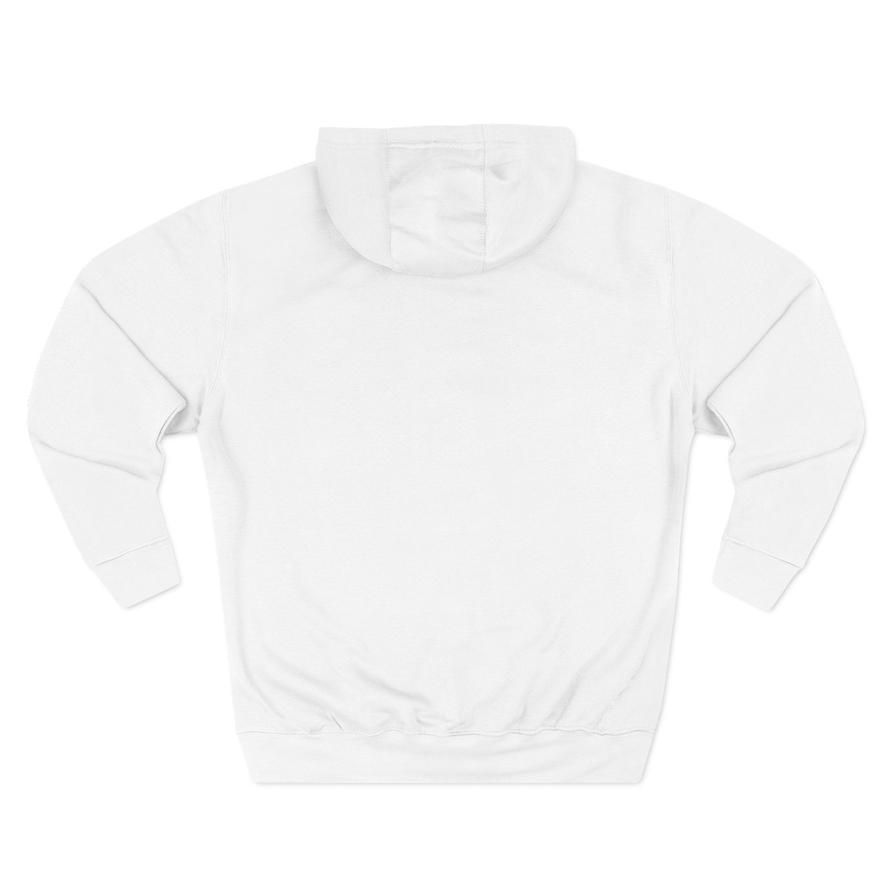 Red Cross of Constantine Hoodie - Three-Panel Fleece Chest Embroidered Motif - Bricks Masons