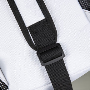 DOI Crossbody Bag - Pink Nylon With Multiple Pockets - Bricks Masons