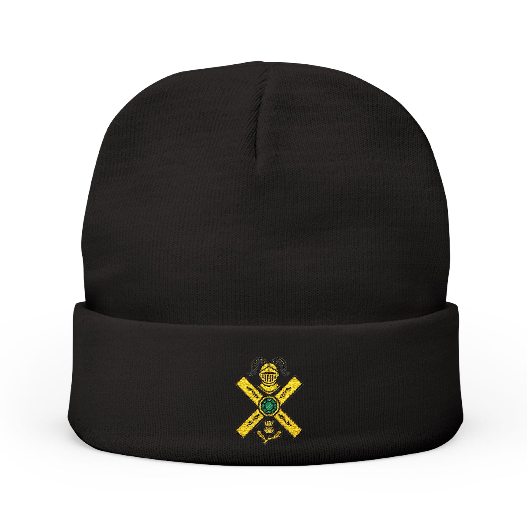Knights of St. Andrew Beanie - Knit Embroidery Emblem - Bricks Masons