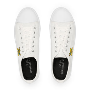 Daughters of Sphinx Sneaker - Low Top Sneaker Black & White - Bricks Masons