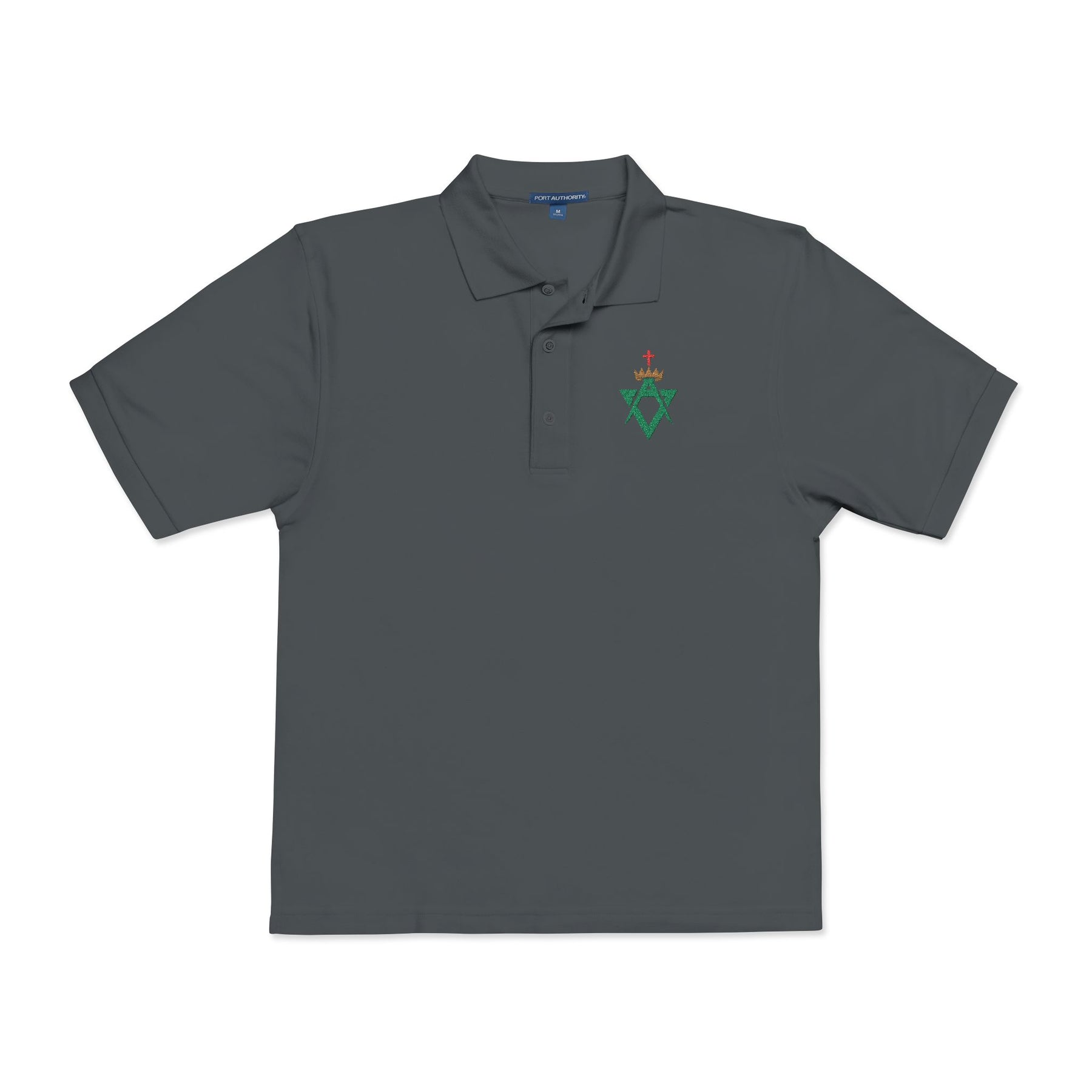 Allied Masonic Degrees Polo Shirt - Embroidered AMD Emblem Various Colors - Bricks Masons
