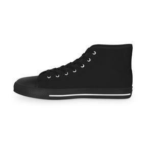 Allied Masonic Degrees Sneaker - High Top Black & White AMD Emblem - Bricks Masons