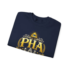 Master Mason Blue Lodge Sweatshirt - Prince Hall Affiliated Square & Compass G & Eye