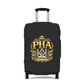 Master Mason Blue Lodge Luggage Cover - PHA Square & Compass G & Eye