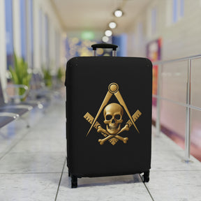 Widows Sons Luggage Cover - Square & Compass with Skull & Bones Emblem