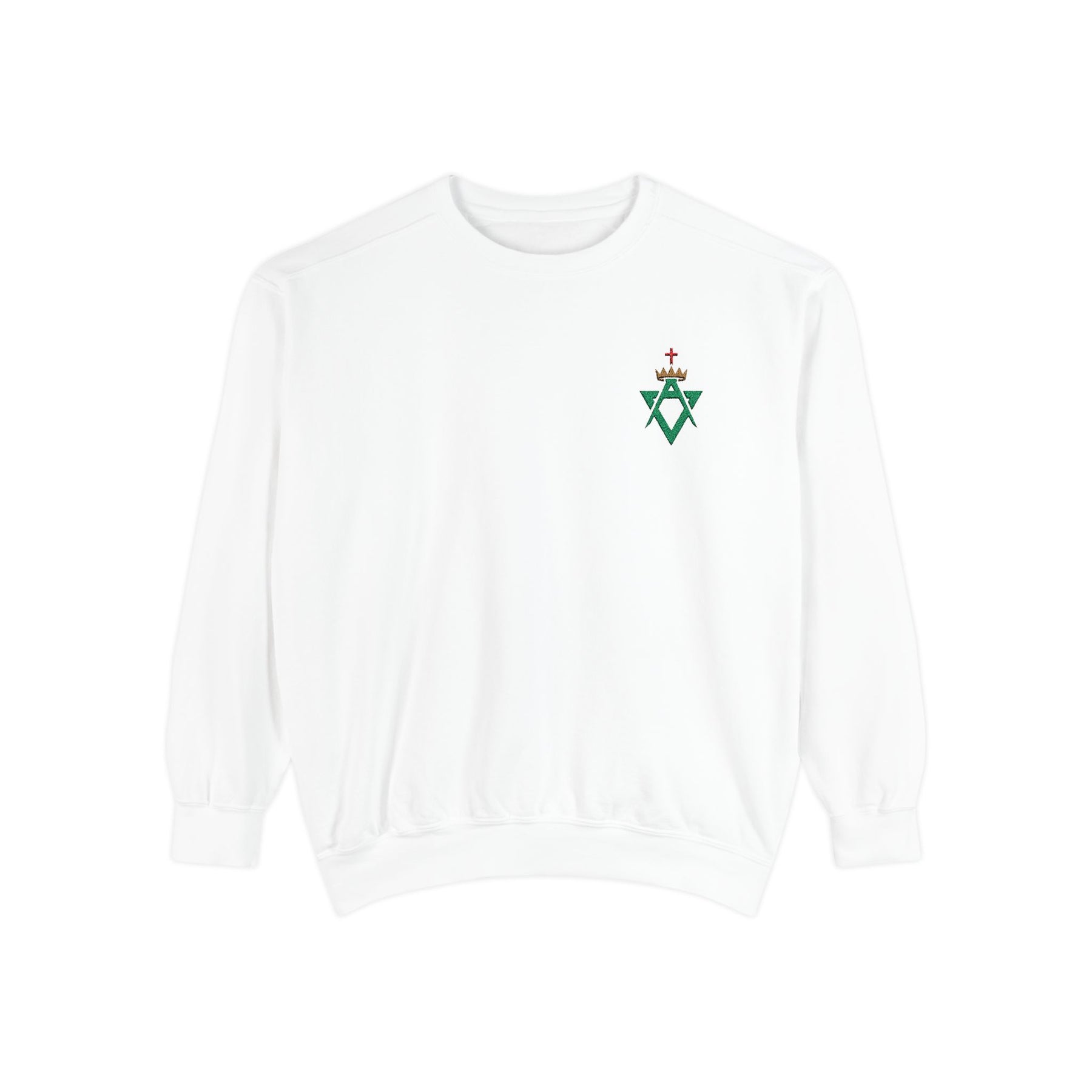 Allied Masonic Degrees Sweatshirt - Embroidered AMD Crest - Bricks Masons