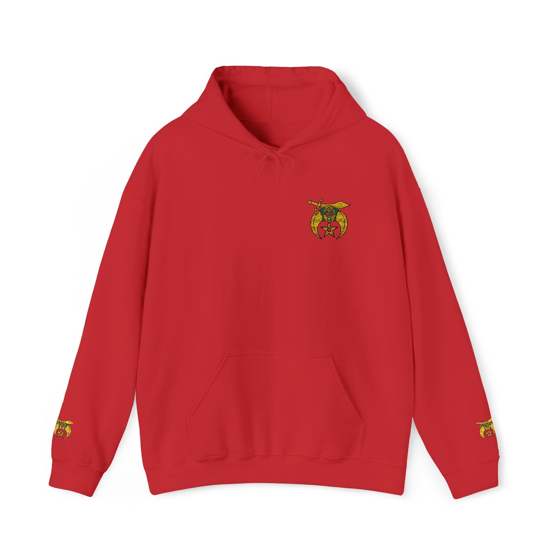 Daughters of Sphinx Hoodie - Soft Cotton Poly Blend Embroidered Front Design - Bricks Masons
