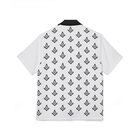 Men's Hawaiian Camp Shirt (AOP) - Bricks Masons