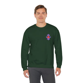 Knight Templar Priests Sweatshirt - Crewneck Embroidered Emblem - Bricks Masons