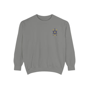 Order of the Secret Monitor Sweatshirt - Embroidered Gold & Purple Emblem - Bricks Masons