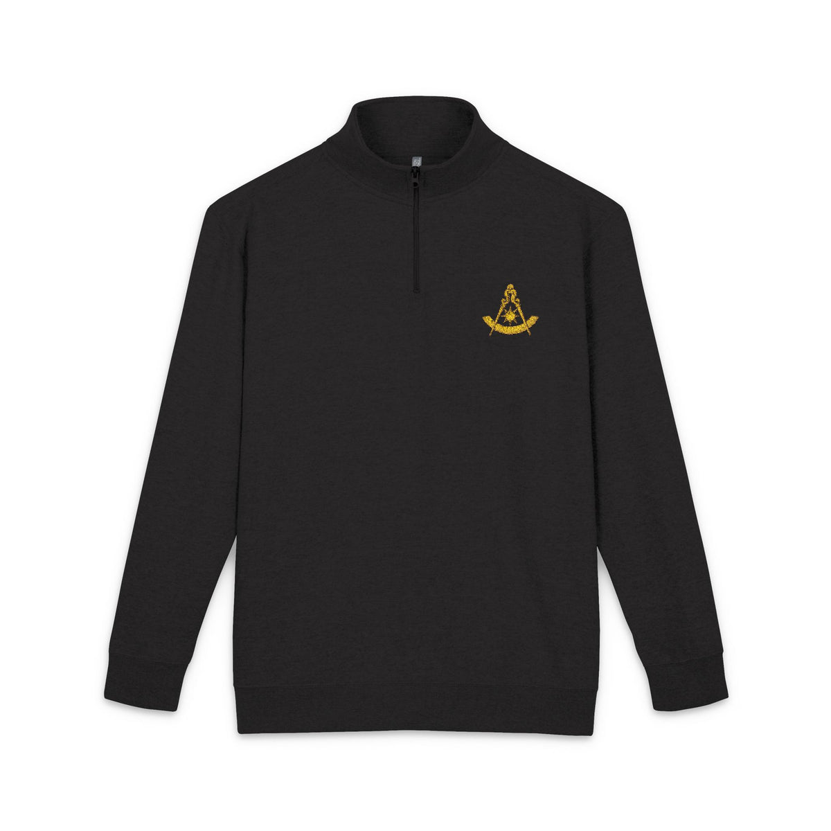 Past Master Blue Lodge Sweatshirt - Square & Compass with Quadrant Sun Embroidery