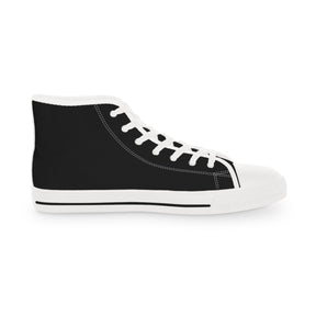 Red Branch of Eri Sneaker - High Top Black & White Golden Emblem Red Branch - Bricks Masons