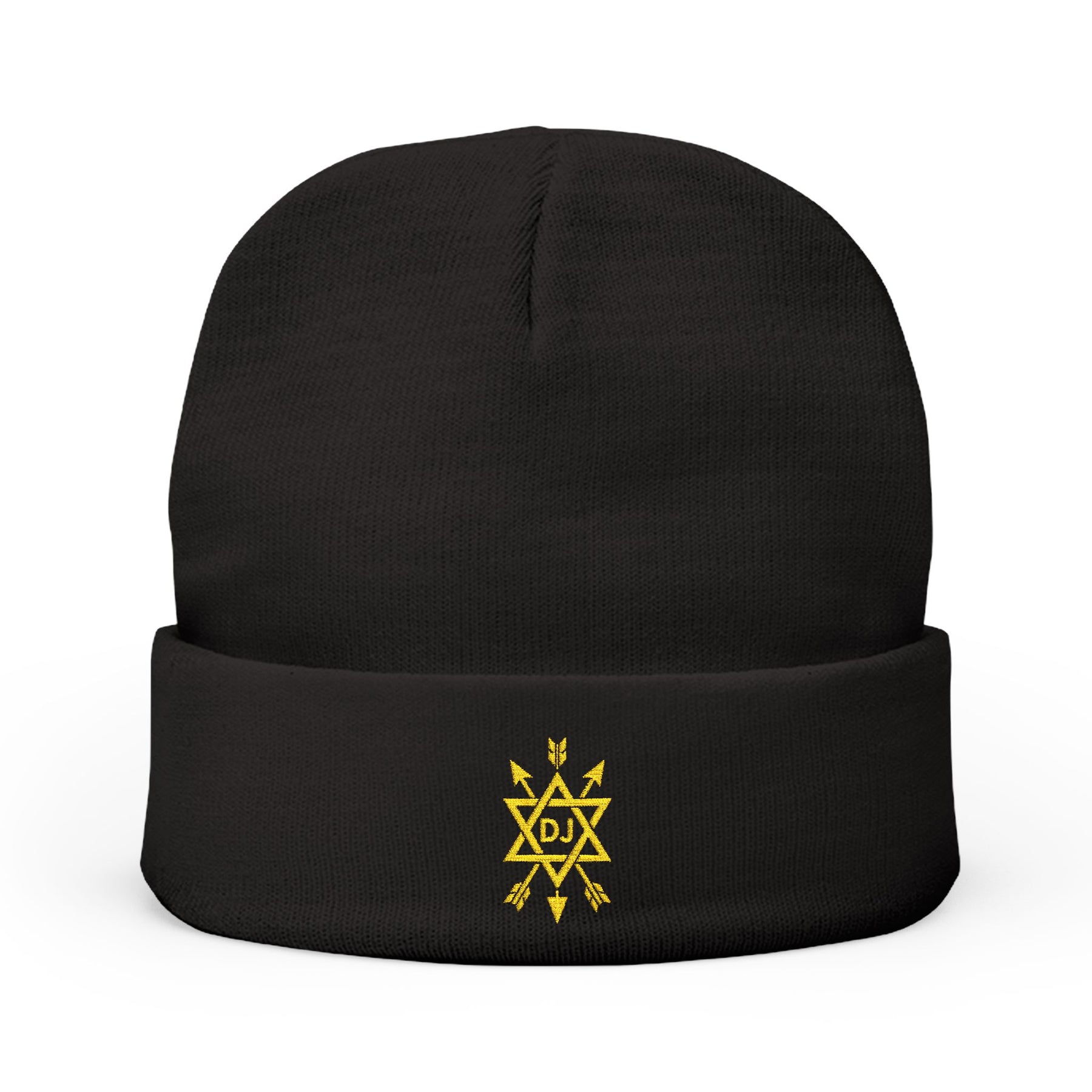 Order Of The Secret Monitor Beanie - Knit Embroidery Various Colors - Bricks Masons