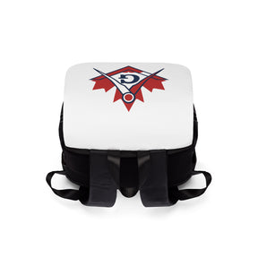 Master Mason Blue Lodge Canada Jurisdiction Backpack - Red Maple Leaf - Bricks Masons
