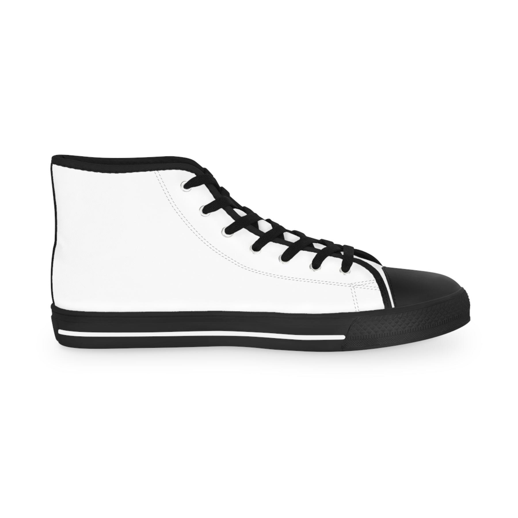 Master Mason Blue Lodge Sneaker - High Top Black & White Sole with USA FLAG S&C G - Bricks Masons