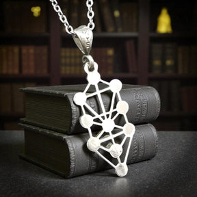 Kabbalah Tree of Life Pendant in Silver 3.5g 3.5cm Art 942 - Bricks Masons