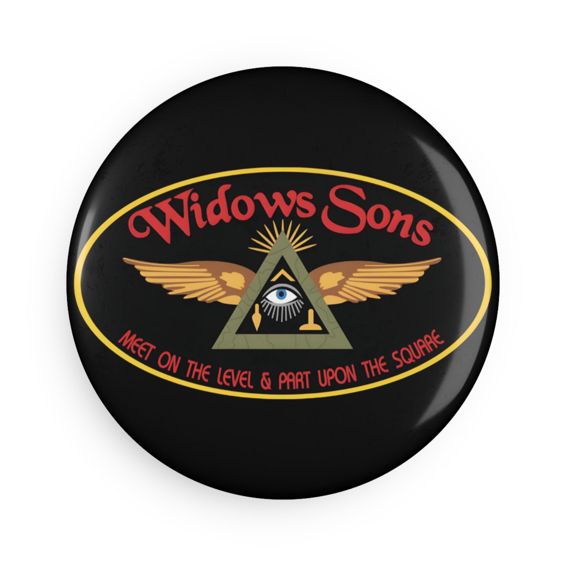 Widows Sons Magnet - Decorative Refrigerator - Bricks Masons