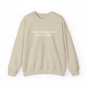 Master Mason Blue Lodge Sweatshirt - Make Freemasonry Great Again - Bricks Masons