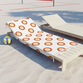 Heroines of Jericho Towel - White Polyester With Knotted Tassels Beach Cloth - Bricks Masons