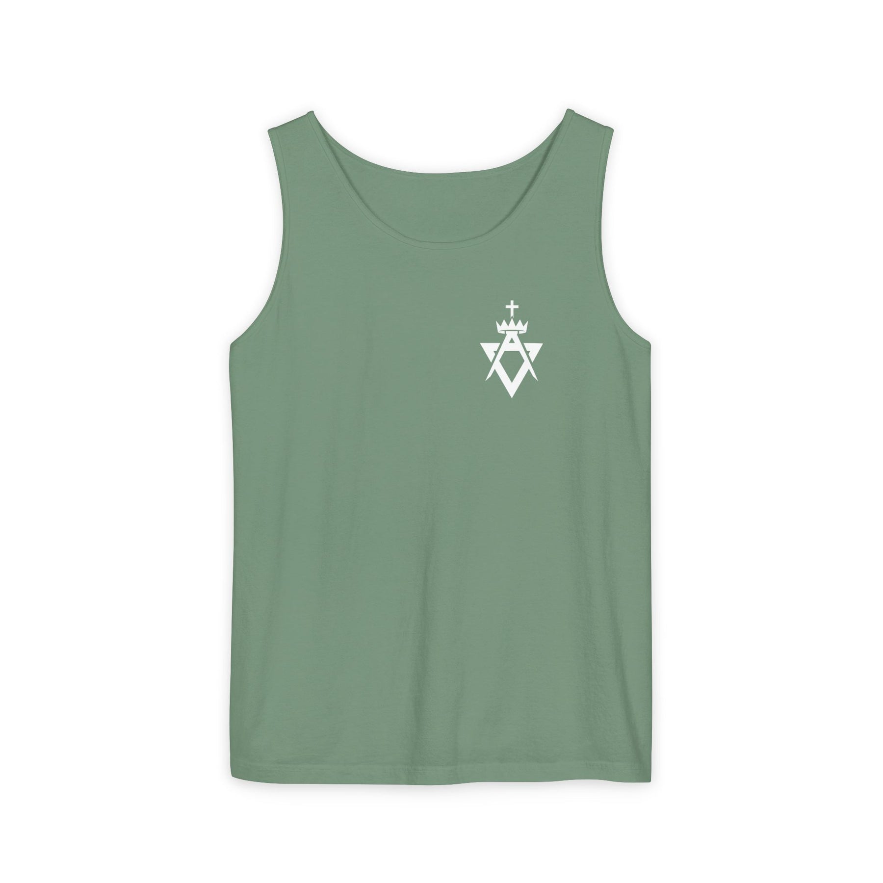 Allied Masonic Degrees Tank Top - Cotton Garment-Dyed Various Colors - Bricks Masons