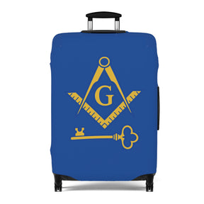International Masons Luggage Cover - Square & Compass G with Key Emblem
