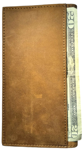 OES Wallet - Nocona Soft Leather Cross Long Rodeo
