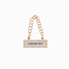 Universal Jewel Bars - Gold Plating With Custom Engraving