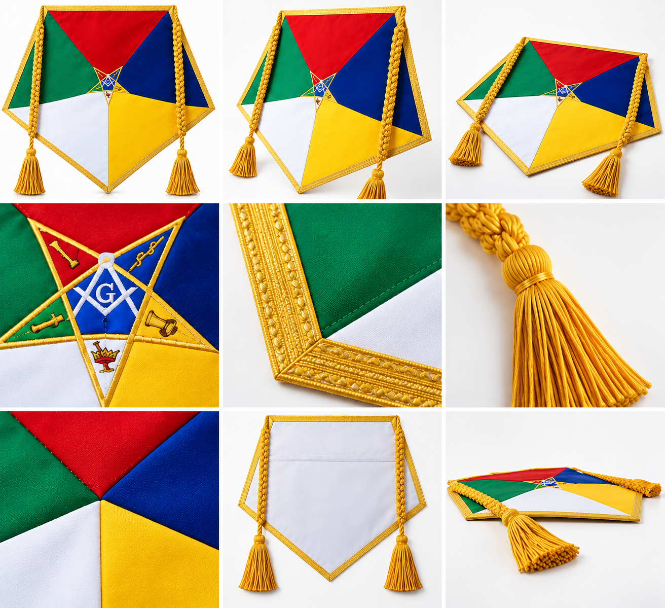 OES Apron - Five Color Satin