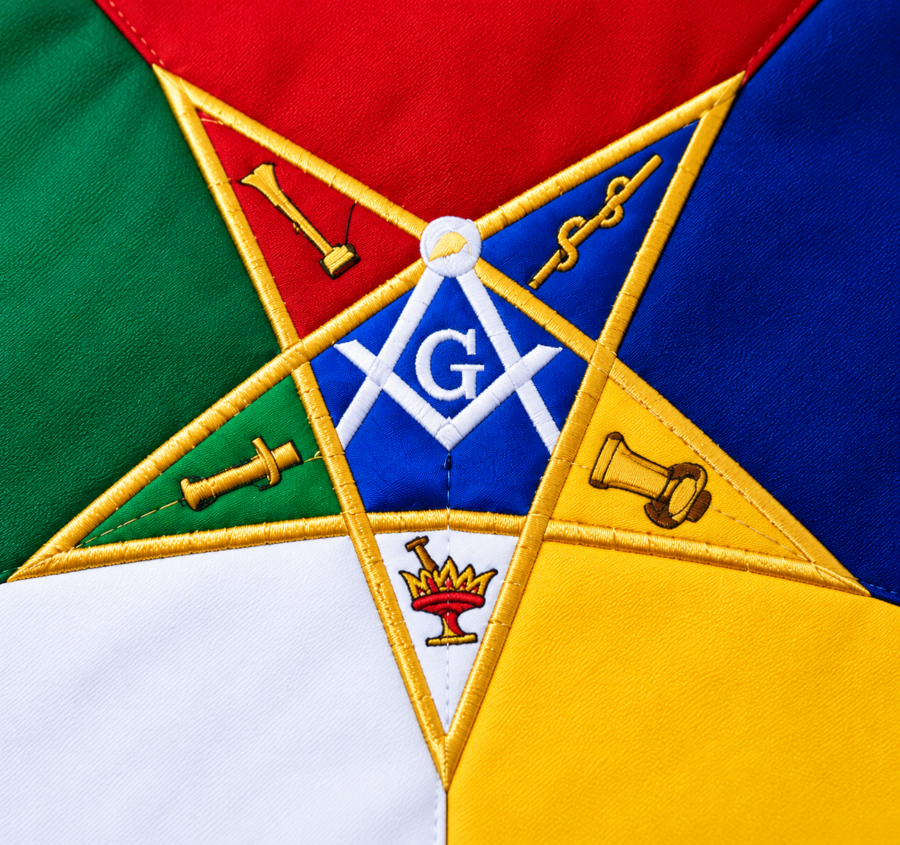 OES Apron - Five Color Satin