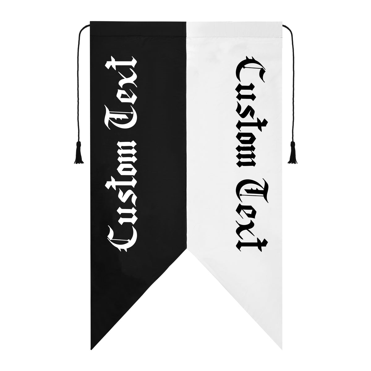 Knights Templar Banner - Customizable Beauceant Machine Made - Bricks Masons