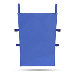 Master Mason Blue Lodge Work Apron - Blue Leather Square and Compass G - Bricks Masons